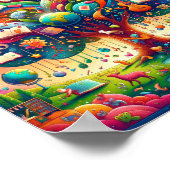 Subtile Wonders: Das Learning Tree Poster für Kind (Ecke)