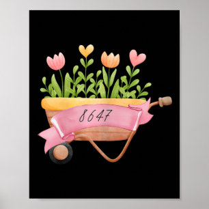 Subtiler Anti-Trump 8647 Spring Garden Schön Poster