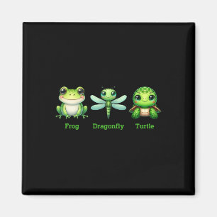 Subtiler Anti-Trump-Polit-Humor Frosch Libelle T Magnet
