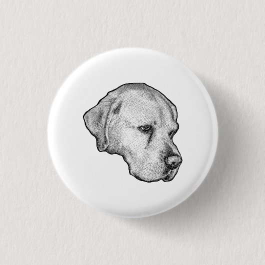 Subtiler Flockenkontrast Button (Vorderseite)