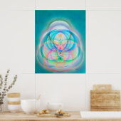 subtiler Körper Poster (Küche)