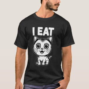 Subtiler Lesbischer Katzenstolz Ich Esse Lesbisch T-Shirt