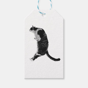 Subtiles Katzen-Tag Geschenkanhänger