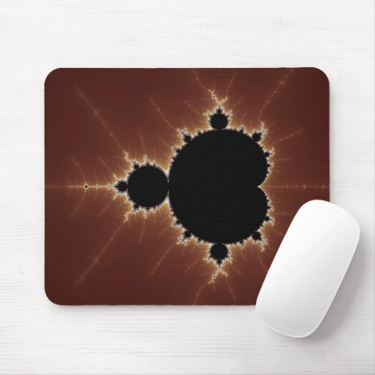 Subtiles Power-Fraktal Mousepad (Mit Mouse)