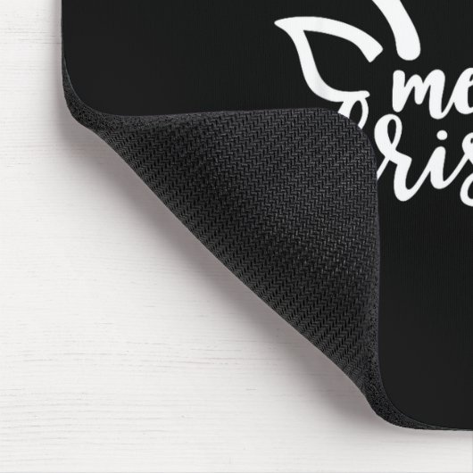 Subtle Anti Trump Hidden Message Christmas Reindee Mousepad (Ecke)