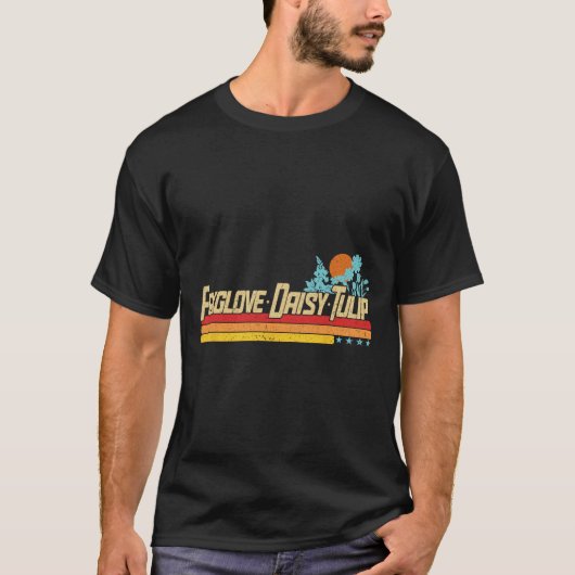 Subtle Boho Blume Trump Resist Shirt Foxglove Da (Vorderseite)