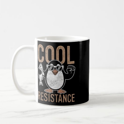 Subtle Cool Resistance Penguin Tariffs Protest Ant Kaffeetasse (Links)