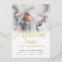 Subtle Cross-One-Foto-Taufgold