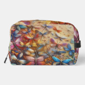 Subtle Dragonflies Waschbeutel (Rückseite)