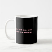 Subtle F—k Trump Morse Code Anti-Mega Feminist Ri Kaffeetasse (Links)