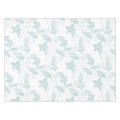 Subtle Floral in Blues Tischdecke (Vorderseite (Horizontal))