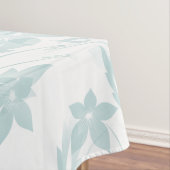Subtle Floral in Blues Tischdecke (Beispiel)