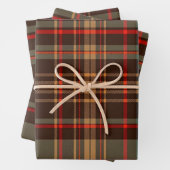 Subtle Folk English Kariert Geschenkpapier Set (Beispiel)