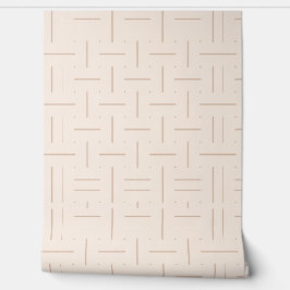 Subtle Geometric Pattern: Ein Minimalistisches Des Tapete