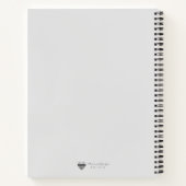 Subtle Grid - Modern Cover Art Notizblock (Rückseite)