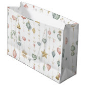 Subtle Hanging Ornament  Große Geschenktüte (Vorderseite Schrägansicht)