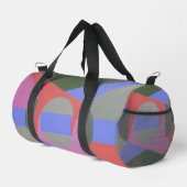 Subtle Hues Abstract Travel Bag Duffle Bag (Rechte Ecke)
