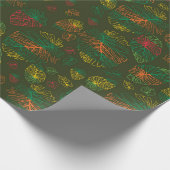 Subtle Monstera Essence Geschenkpapier (Ecke)