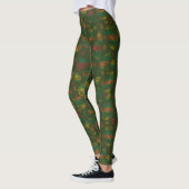 Subtle Monstera Essence Leggings (Links)