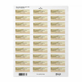 SUBTLE PINK GRAY MODERN ABSTRAKT ART WAVES ADDRESS (Vorne)