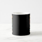Subtle Resist 8647 Trump Resist Trump Protest Boho Kaffeetasse (Mittel)