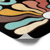 Subtle Resist 8647 Trump Resist Trump Protest Boho Poster (Ecke)