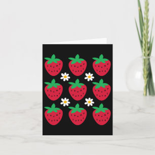 Subtle Resist Trump Daisy Strawberry Protest Femin Karte