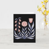 Subtle Resist Trump Foxglove Daisy Tulip Blume 4t Karte (Gelbe Blume)