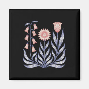 Subtle Resist Trump Foxglove Daisy Tulip Blume 4t Magnet