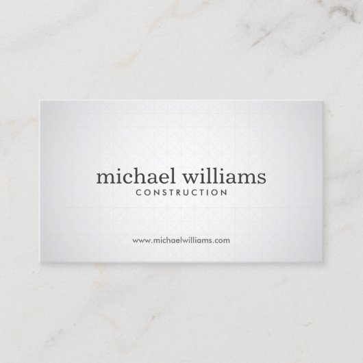 SUBTLE SPOTLIGHT Nr. 4 Designer Visitenkarte (Vorderseite)