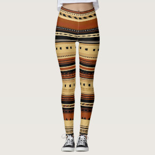 Subtle Tribal Rhythm Leggings
