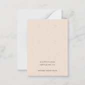 SUBTLE WHITE CERAMIC TEXTUR EARRING DISPLAY LOGO MITTEILUNGSKARTE (Rückseite)