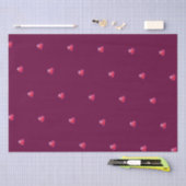 Subtle Wine Red Valentine Seidenpapier (Handwerk)