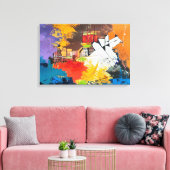 Suburbium Leinwanddruck (Insitu (Wohnzimmer))