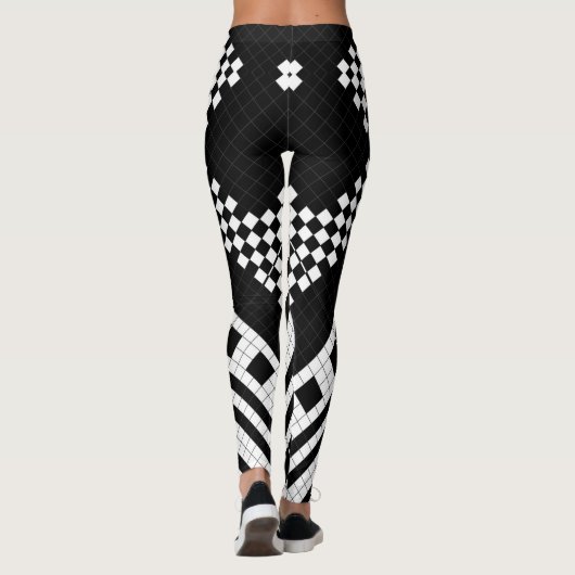 Subway Geometrix 2x2 Leggings (Rückseite)