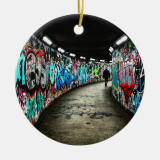 Subway Graffiti Art Keramik Ornament