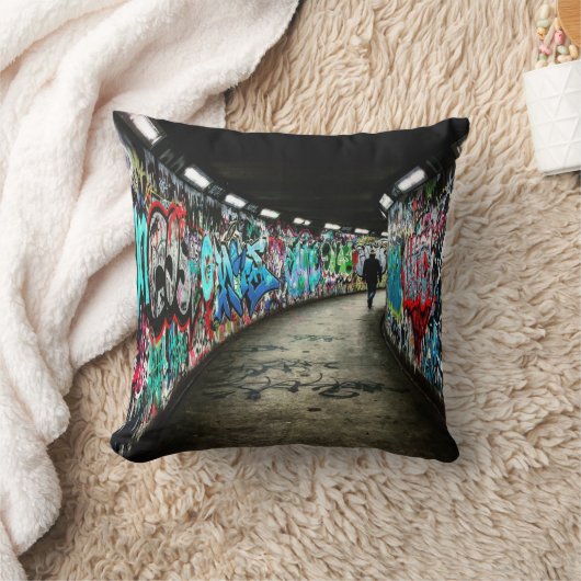 Subway Graffiti Art Kissen (Decke)