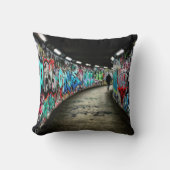 Subway Graffiti Art Kissen (Vorderseite)