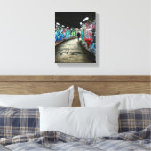 Subway Graffiti Art Leinwanddruck (Insitu (Schlafzimmer))