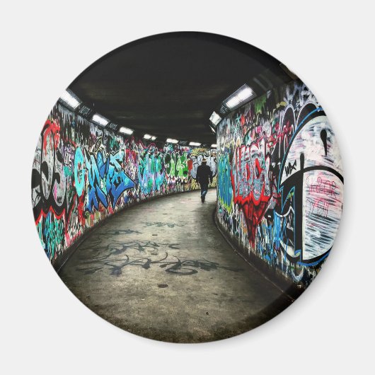 Subway Graffiti Art Magnet (Vorne)