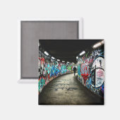 Subway Graffiti Art Magnet (Vorderseite/Rückseite)