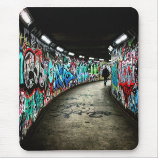 Subway Graffiti Art Muse Mousepad