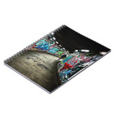 Subway Graffiti Art Notizblock (Linke Seite)