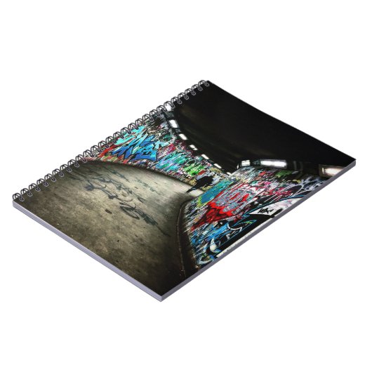 Subway Graffiti Art Notizblock (Linke Seite)