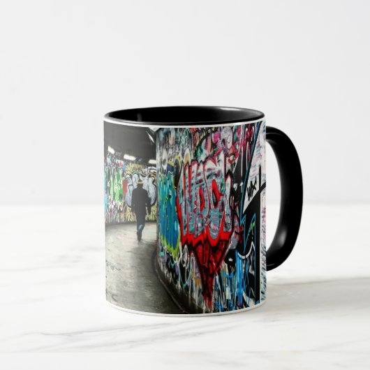 Subway Graffiti Art Tasse (VorderseiteRechts)