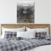 Subway Gritty Graffiti Street art, real world art Leinwanddruck (Insitu (Schlafzimmer))