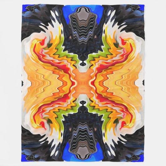 Subway Sandwich Fleecedecke (Vorderseite)