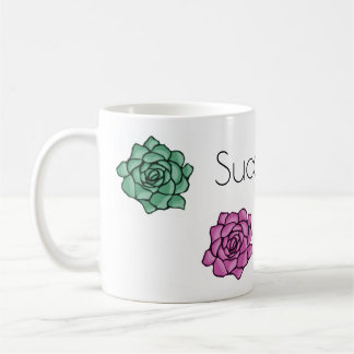 Succ es herauf Succulents Kaffeetasse