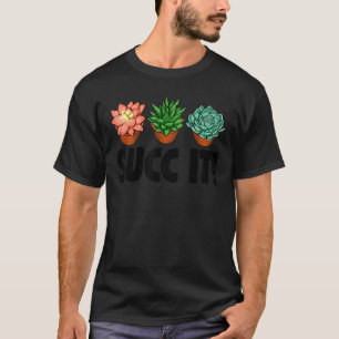 Succ es wächst Pflanze T-Shirt Männer Plantation