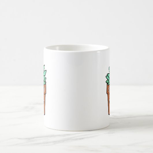 succ it | Funny Succulous Pflanze Lover Kaffeetasse (Mittel)